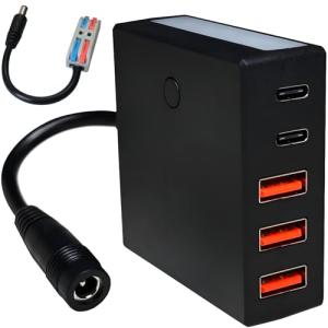 12V 24V to USB Step Down Power Adapter