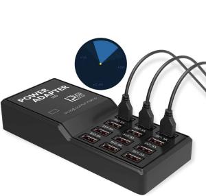12-Port USB Charging Station for Fast Charging