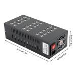 60-Port USB Charging Station Hub for Desktop