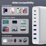 200W USB C Fast Charging Station Hub