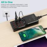 12-Port USB Charging Station for Fast Charging