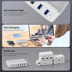 200W USB C Fast Charging Station Hub