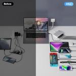 200W USB C Fast Charging Station Hub