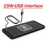 Fast Wireless Car Charger Pad for iPhone, Samsung