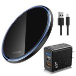 65W Fast Wireless Charging Pad for Phones