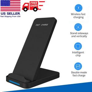 Fast Charging Wireless Phone Charger Stand Dock