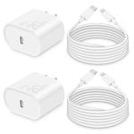 10Ft Fast Charging iPhone Charger Cable Bundle