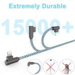 10ft Lightning Charger Cable 3-Pack for iPhone