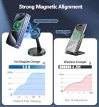 15W Magnetic Wireless Charging Stand for iPhone