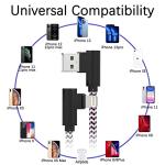 10ft Lightning Charger Cable 3-Pack for iPhone