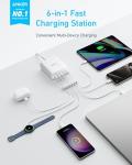 Anker 112W Fast Charging 6-Port USB C Station