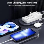 10-Port USB Charger Hub for All Devices