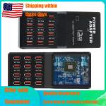 12-Port USB Charging Station and Organizer Hub