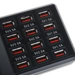 12-Port USB Charging Station and Organizer Hub