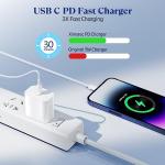 Ximytec 20W MFi-Certified USB C Fast Charger Set