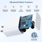 Ximytec 20W MFi-Certified USB C Fast Charger Set