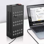 60-Port USB Charging Station Hub for Desktops