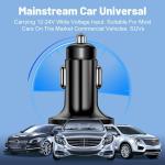 4-Port Fast Car Charger for iPhone and Android