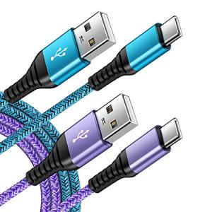 Fast Charging USB Type C Cable 6FT 2-Pack