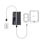 MaxLax 10-Port 60W USB Charging Station