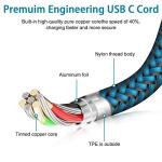 Fast Charging USB Type C Cable 6FT 2-Pack