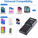 12-Port USB Charging Station Hub for Devices