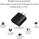 45W USB C Fast Wall Charger with 6ft Cable