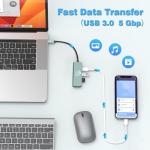 USB C Hub and HDMI Adapter for Devices