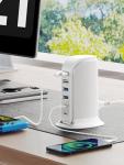 45W Multiport USB Charging Station with Dual Ports