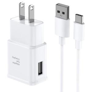 Samsung Fast Charging Cord and Wall Charger, 6FT