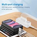 6-Port USB Fast Charger for All Devices