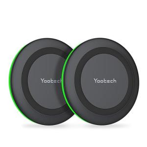 Yootech 2 Pack Fast Wireless Charging Pads
