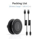 Yootech 2 Pack Fast Wireless Charging Pads
