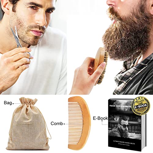 Beard Care Gift Set for Men with Accessories
