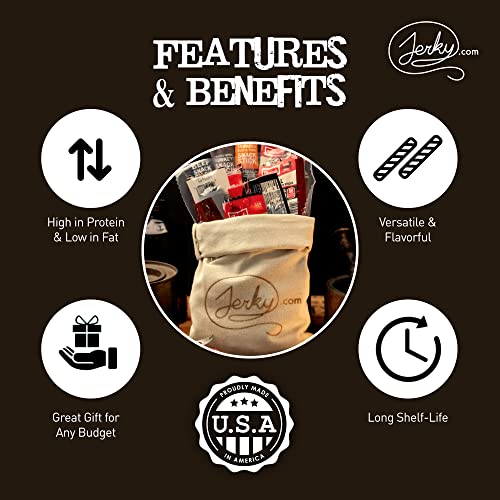 Meat Stick Gift Bag - Rustic Canvas Delight