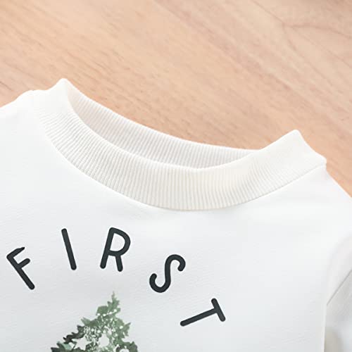 Adorable Baby's First Christmas Santa Outfit