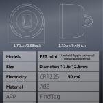 Mini Pet GPS Tracker for Dogs, Cats, Birds