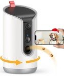 TKENPRO Smart Dog Camera with Treat Tossing & Tracking