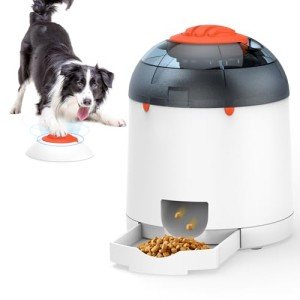 Interactive Dog Puzzle Toy with Treat Dispenser
