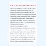 Vet Blood Pressure Monitor for Pets with Cuffs