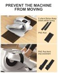 Under Desk Elliptical Machine, 24 Modes Ellipse Leg Exerciser Electric as Seen on TV for Seniors, Portable Seated Pedal Trainer, Romote Control Home Workout Exercise Equipment, Elliptical Exerciser