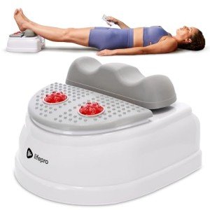 Lifepro Chi Machine - Lymphatic Massager with Red Light Therapy, 12-Speed Swing Exercise Machine for Passive Aerobic Fitness, Blood Circulation, Stress Relief & Recover