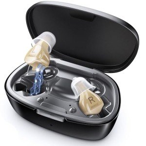 Rechargeable Hearing Aids with Volume Control