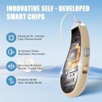 Flaygo Rechargeable Hearing Aids with Noise Cancellation