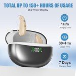 Flaygo Rechargeable Hearing Aids with Noise Cancellation