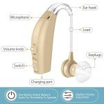 Rechargeable Hearing Aids for Seniors with Noise Cancellation