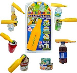 Open Soda & Water Plastic Caps EZ | Bottle Opener | Soup Pull Tab | Arthritis Helpers | Elderly | mO EXTREME | Fridge Magnets-Twist off Gift| Ergonomic | Weak Hands Help