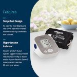 OMRON Bronze Upper Arm Blood Pressure Monitor - Clinically Validated Blood Pressure Arm Cuff - Use OMRON Connect App for Unlimited Free Measurements