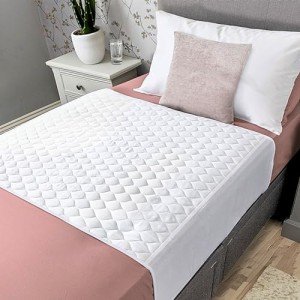 Hygge Sheets®️ Organic Washable Incontinence Bed Pads for Adults & Kids - 100% Waterproof Reusable Mattress Protector Underpads - Rayon derived from Bamboo - Twin