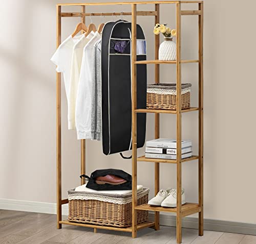 MISSLO 43" Travel Garment Bag with Accessories Pocket